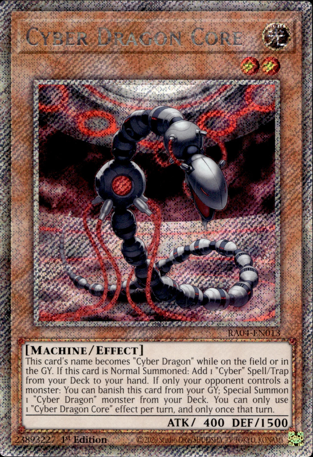 Cyber Dragon Core (Platinum Secret Rare)