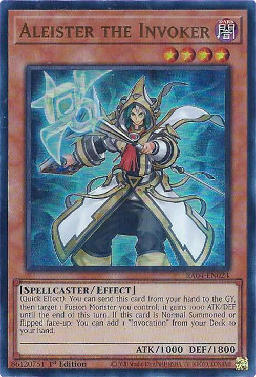 Aleister the Invoker (Alternate Art) (UR)