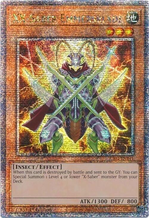 XX-Saber Emmersblade (Quarter Century Secret Rare)