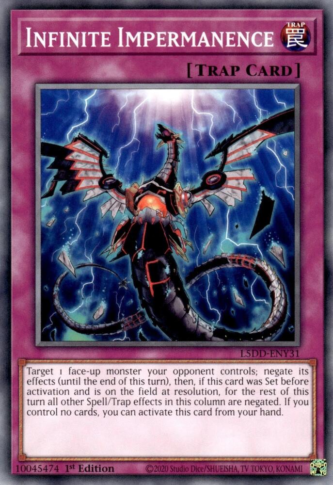 Infinite Impermanence (L5DD-ENY31)