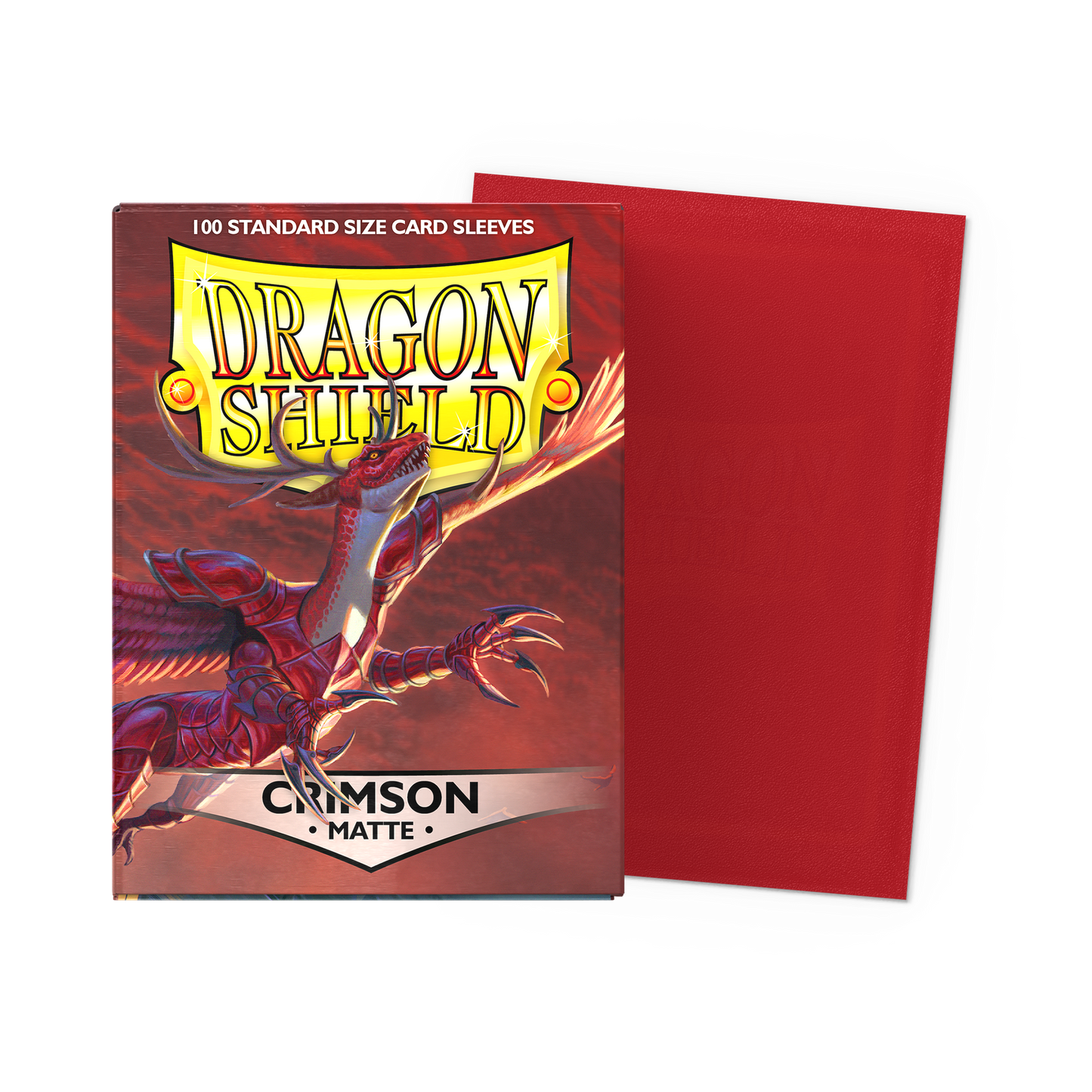 Dragon Shield Standard Matte - Crimson