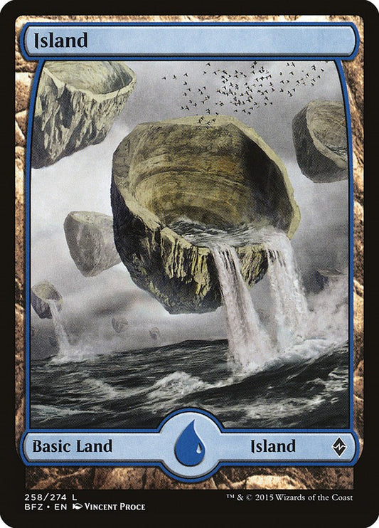 Island (258) - Full Art