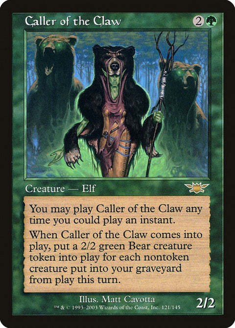 Caller of the Claw [LGN - 121]