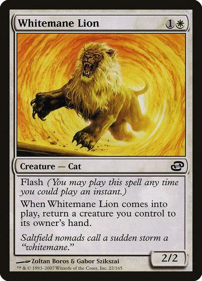 Whitemane Lion [PLC - 22]