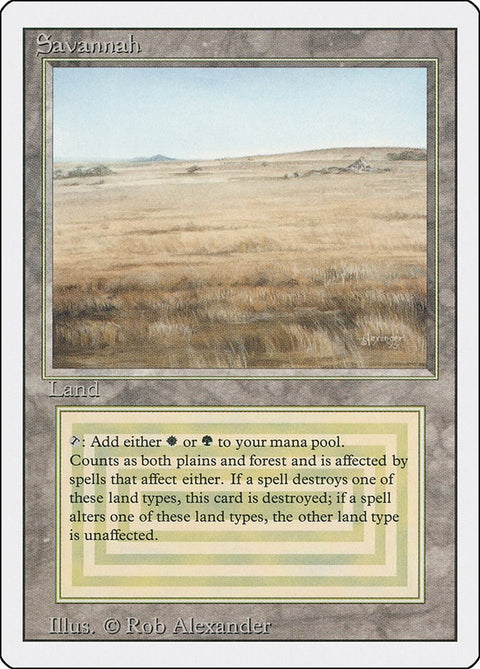 Savannah [3ED - 285]
