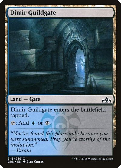Dimir Guildgate (246) [GRN]