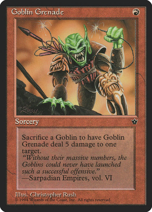 Goblin Grenade (Rush)