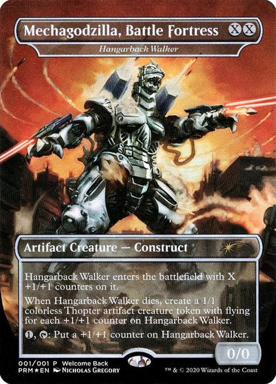 Mechagodzilla, Battle Fortress - Hangarback Walker (Welcome Back Promo) [UMP - 2]