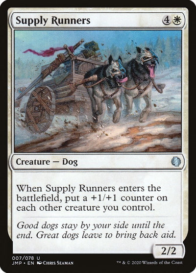 Supply Runners [JMP - 7]