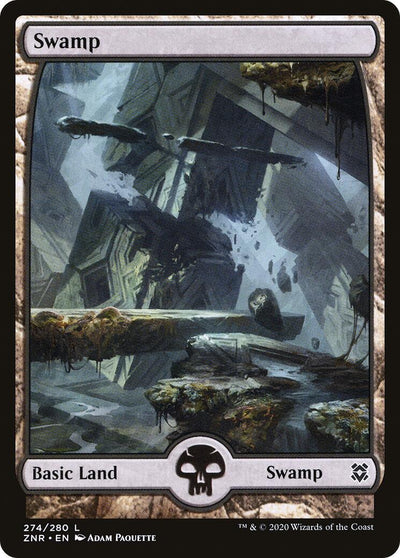 Swamp (274) - Full Art [ZNR]