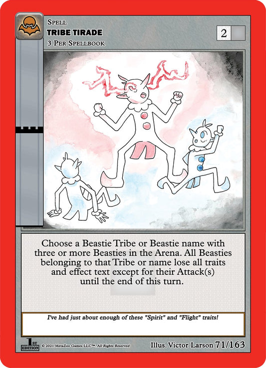 Tribe Tirade