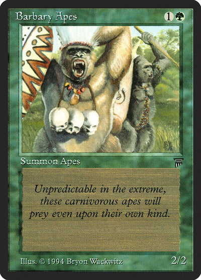 Barbary Apes [LEG - 176]