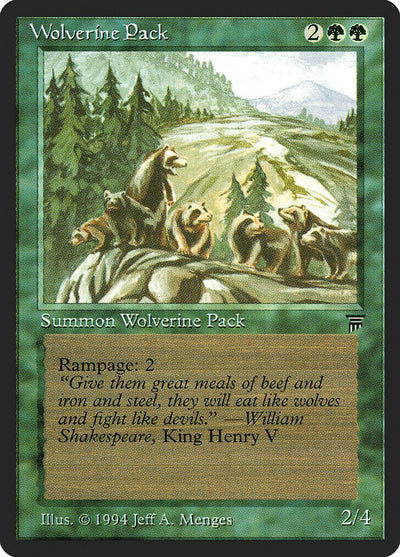 Wolverine Pack [LEG - 214]
