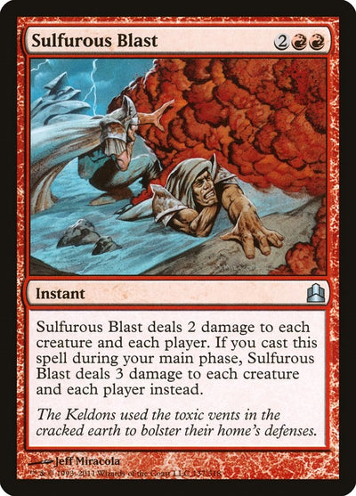 Sulfurous Blast [CMD - 137]