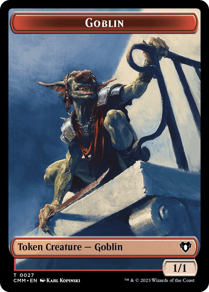Zombie (0019) // Goblin Double-Sided Token (Back)
