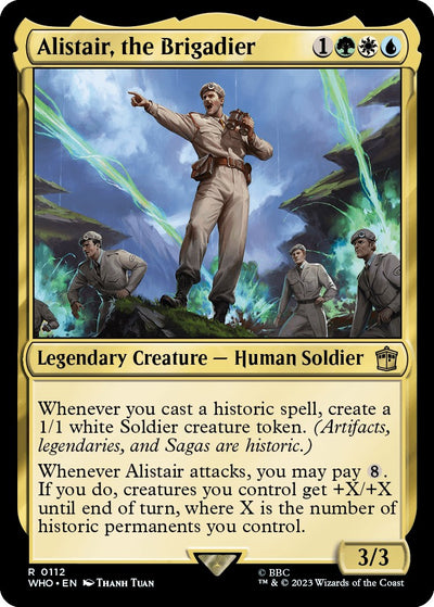 Alistair, the Brigadier [WHO - 112]