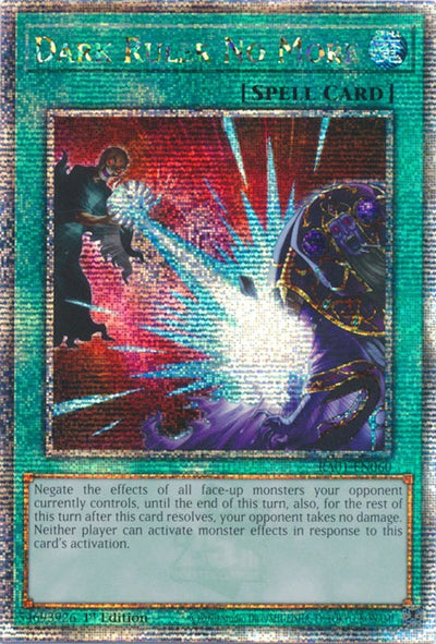 Dark Ruler No More (Quarter Century Secret Rare) [RA01 - RA01-EN060]