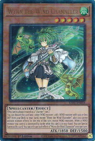 Wynn the Wind Channeler (PUR) [RA01 - RA01-EN018]