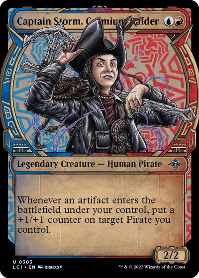 Captain Storm, Cosmium Raider (Showcase) [LCI - 303]