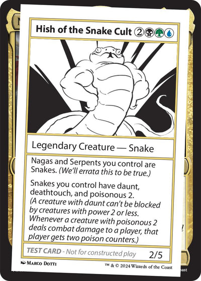 Hish of the Snake Cult [MB2PC - 595]