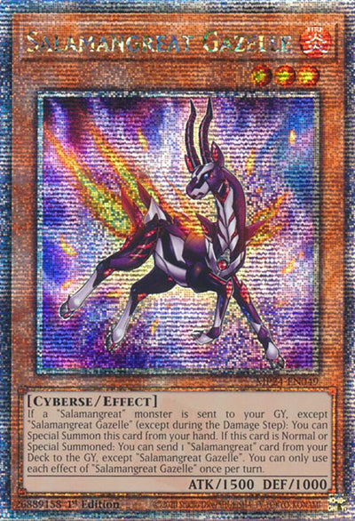 Salamangreat Gazelle (Quarter Century Secret Rare) [MP24 - MP24-EN049]