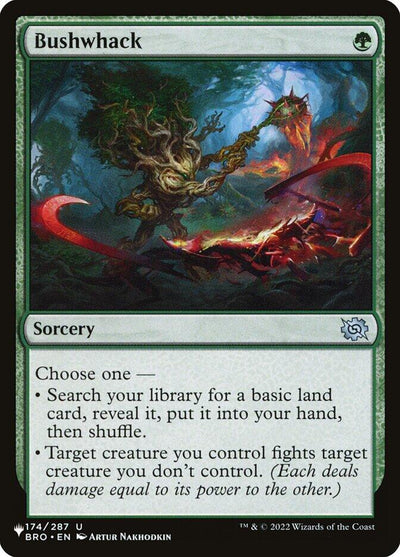 Bushwhack [LIST - 174/012]