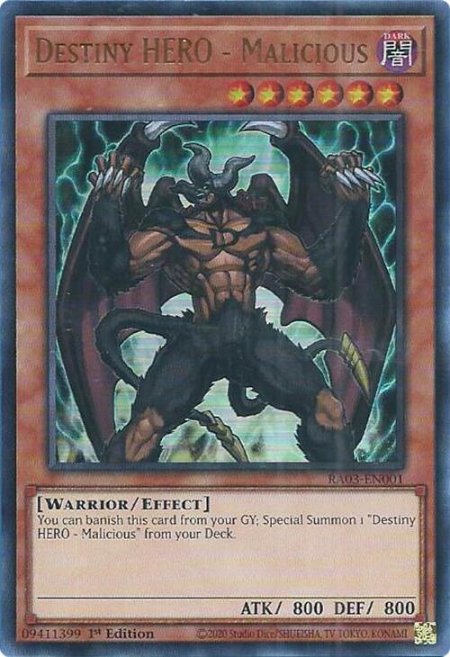 Destiny HERO - Malicious (UR)