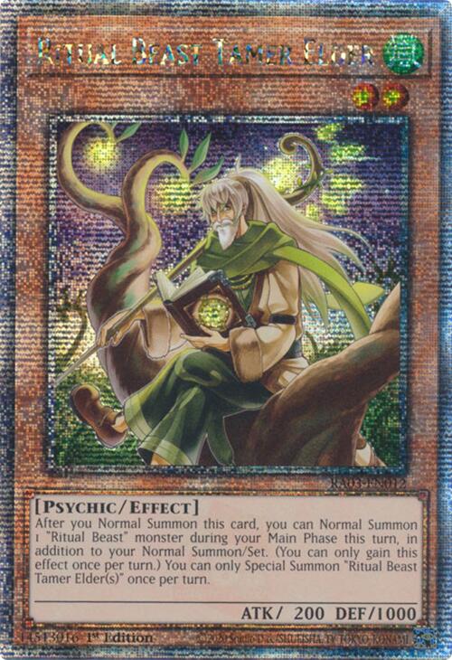 Ritual Beast Tamer Elder (Quarter Century Secret Rare)