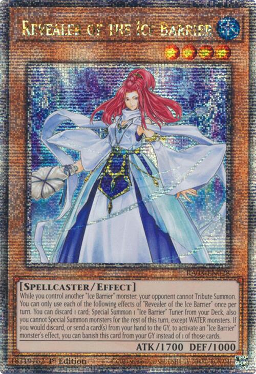 Revealer of the Ice Barrier (Quarter Century Secret Rare)