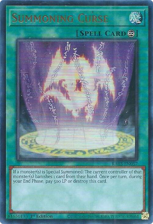 Summoning Curse (UR)