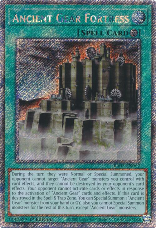 Ancient Gear Fortress (Platinum Secret Rare)