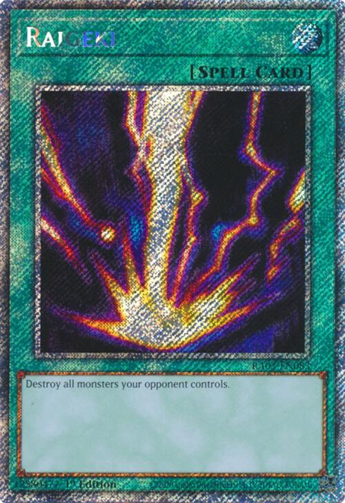 Raigeki (Platinum Secret Rare)