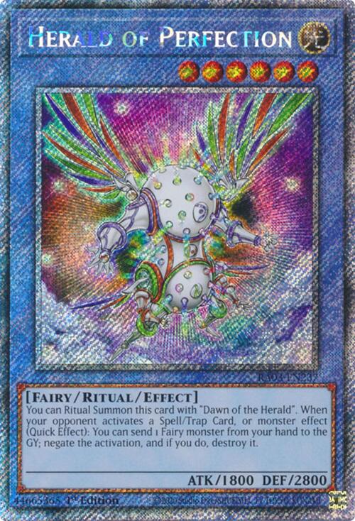 Herald of Perfection (Platinum Secret Rare)