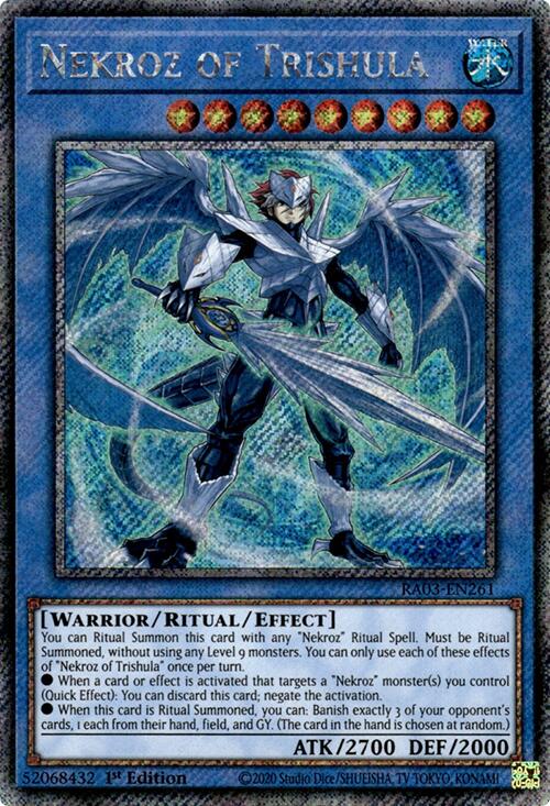Nekroz of Trishula (Platinum Secret Rare)