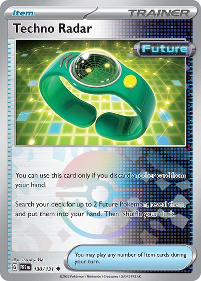 Techno Radar (Poke Ball Pattern) [PRE - 130/131]