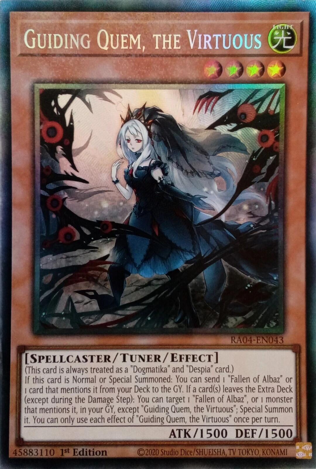 Guiding Quem, the Virtuous (PCR)