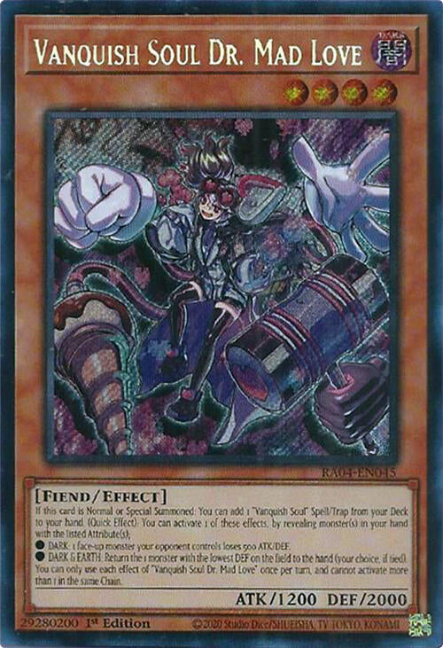 Vanquish Soul Dr. Mad Love (Secret Rare)