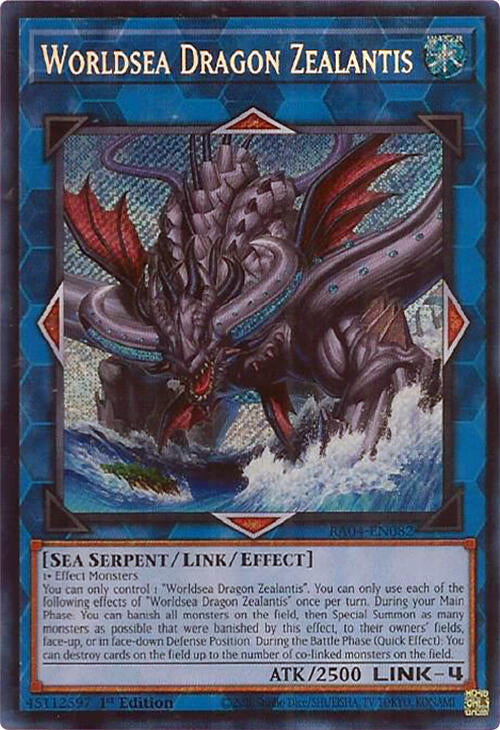 Worldsea Dragon Zealantis (Secret Rare)