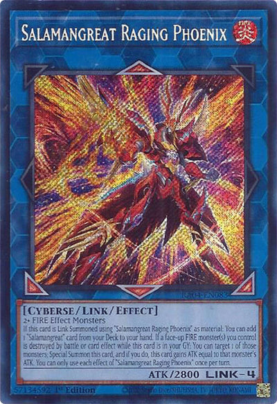 Salamangreat Raging Phoenix (Secret Rare) [RA04 - RA04-EN083]