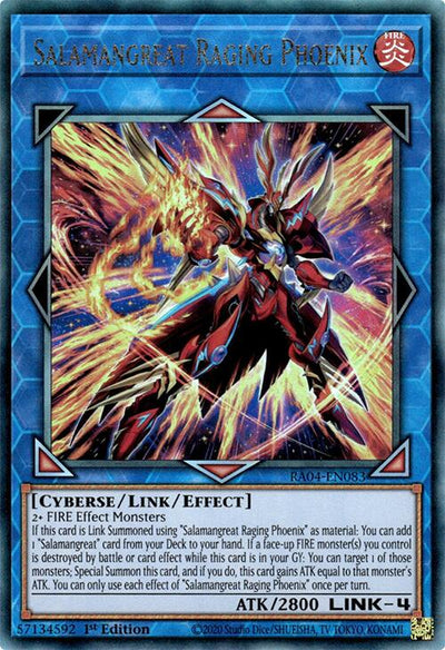 Salamangreat Raging Phoenix (PUR) [RA04 - RA04-EN083]