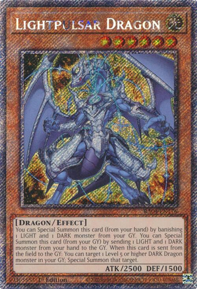 Lightpulsar Dragon (Platinum Secret Rare) [RA04 - RA04-EN176]