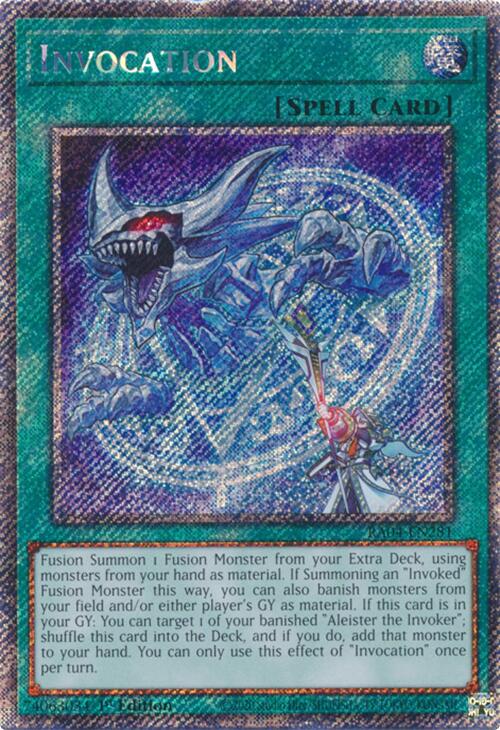 Invocation (Platinum Secret Rare)