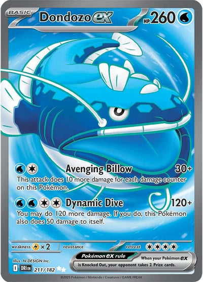Dondozo ex - 211/182 [DRI - 211/182]