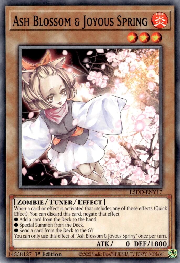 Ash Blossom & Joyous Spring (L5DD-ENY17)