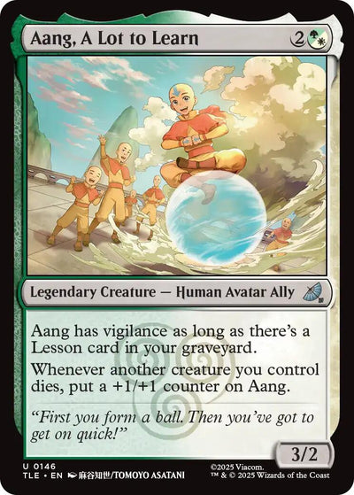 Aang, A Lot to Learn [TLE - 146]