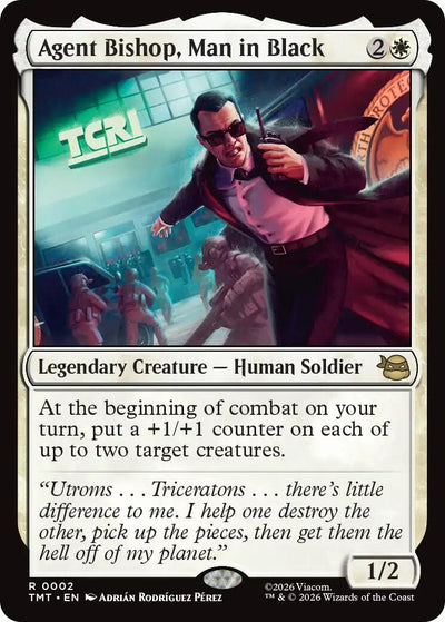 Agent Bishop, Man in Black [TMT - 2]