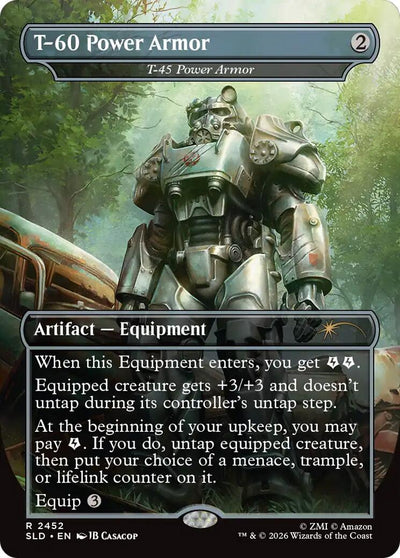 T-60 Power Armor - T-45 Power Armor [SLD - 2452]