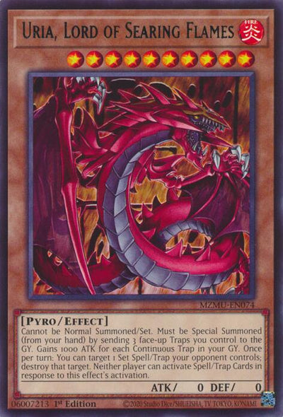 Uria, Lord of Searing Flames [MZMU-EN074]