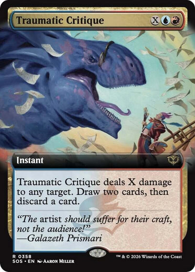 Traumatic Critique (Extended Art) [SOS - 358]