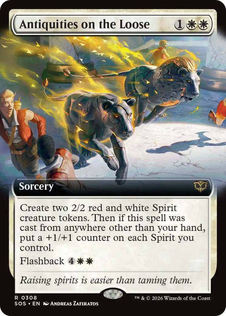 Antiquities on the Loose (Extended Art)